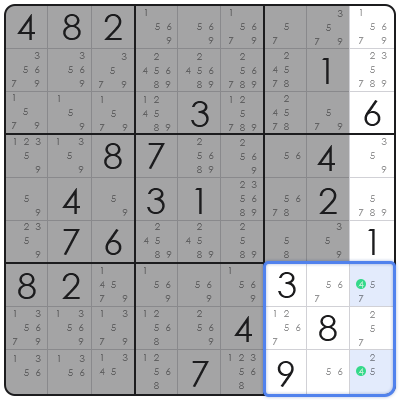sudoku strategy advanced